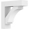 Ekena Millwork Standard Imperial Architectural Grade PVC Bracket With Block Ends, 5"W x 16"D x 16"H BKTP05X16X16IMP05 - alternate 1